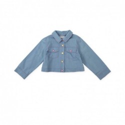 Chaqueta infantil estilo denim