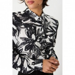 Camisa recta de manga...