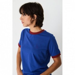 Camiseta recta de manga...