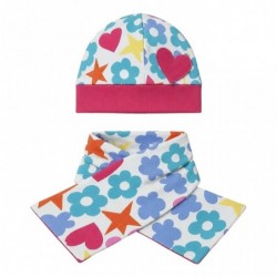 Conjunto infantil de gorro...