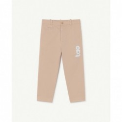 Pantaloni con logo CAMMELLO