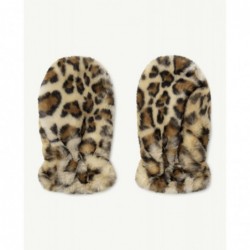 FUR Animal Print Gloves