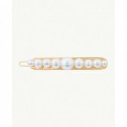 Hair clip with pearls